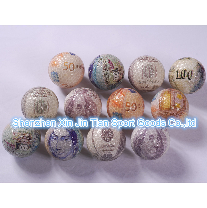 Golf Coin Transparent Ball