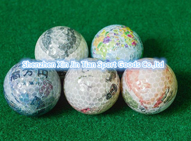 Golf Coin Transparent Ball