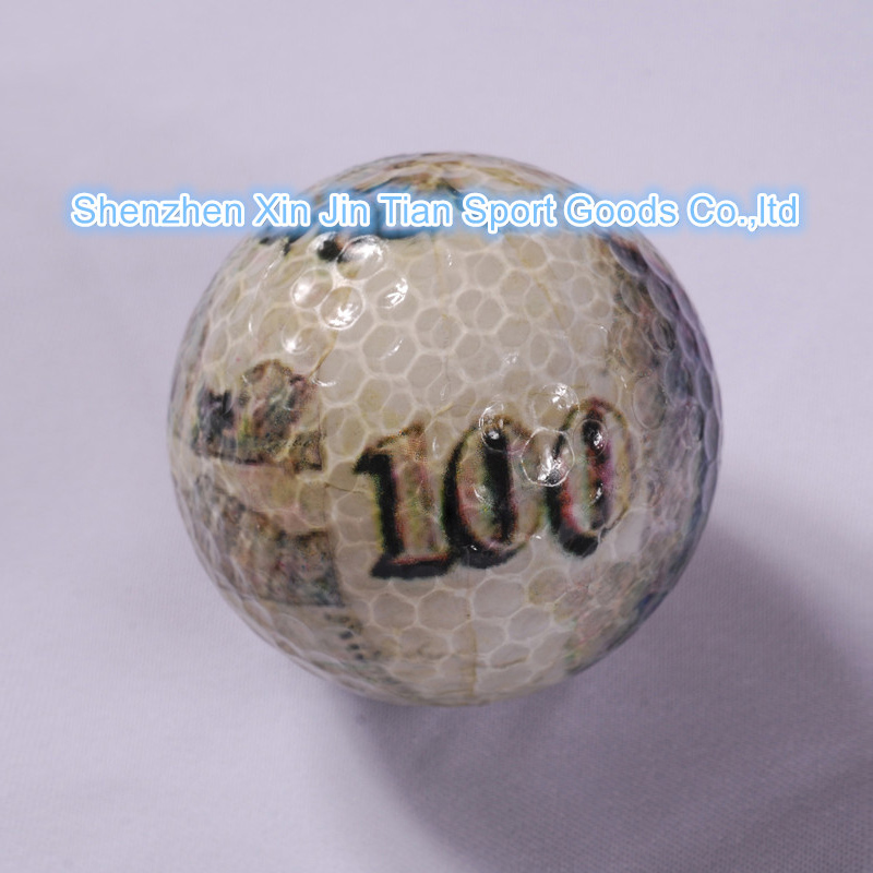 Golf Coin Transparent Ball