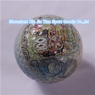 Golf Coin Transparent Ball