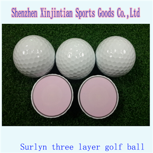 Shalin three-layer game ball