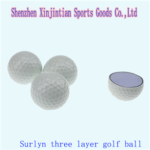 Shalin three-layer game ball