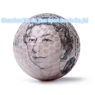 Golf Coin Transparent Ball