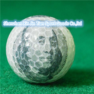 Golf Coin Transparent Ball