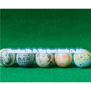 Golf Coin Transparent Ball