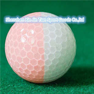 Two color golf ball