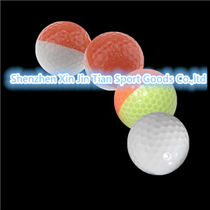 Two color golf ball