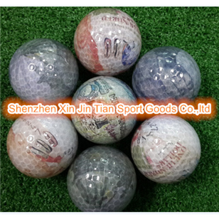 Golf Coin Transparent Ball