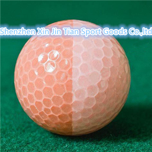 Two color golf ball