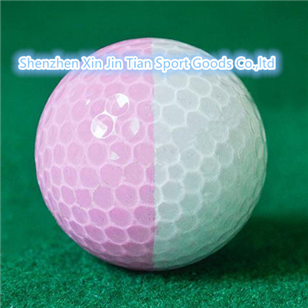 Two color golf ball